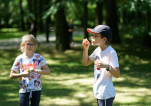 Bańki mydlane- jak zawsze mile widziane.