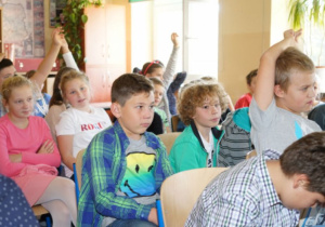 Spotkanie z pisarką Grażyną Bąkiewicz.