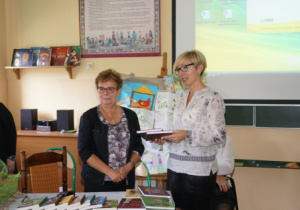 Spotkanie z pisarką Grażyną Bąkiewicz.
