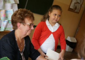 Spotkanie z pisarką Grażyną Bąkiewicz.