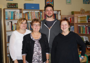 Spotkanie z pisarką Grażyną Bąkiewicz.