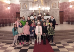 Z wizytą w kościele św. Mateusza.