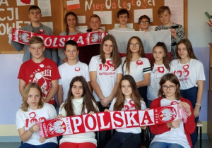Zdjęcie klasy 8b.