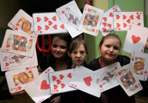 Andrzejkowy wieczór wróżb i magii uczniów z 5c.