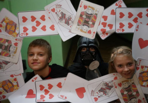 Andrzejkowy wieczór wróżb i magii uczniów z 5c.