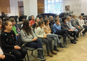 Na warsztatach artystycznych w Teatrze Wielkim.