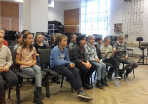 Na warsztatach artystycznych w Teatrze Wielkim.
