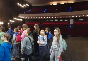 Za kulisami Teatru Wielkiego.
