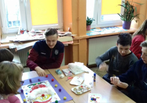 Zajęcia w Szkole Podstawowej nr 173.