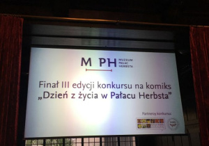 Wystawa komiksów w Pałacu Herbsta.