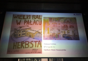 Wystawa komiksów w Pałacu Herbsta.