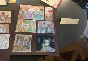 Wystawa komiksów w Pałacu Herbsta.