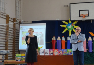 Spotkanie z pisarzem Waldemarem Cichoniem.