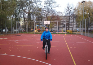 Egzamin na kartę rowerową.