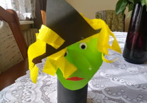 Na andrzejki- praca Majki.