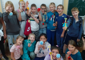 Gromadka z klasy 4b.