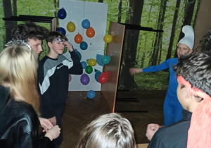 Balony z wróżbą