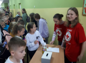 Świąteczna akcja Szkolnego Koła PCK