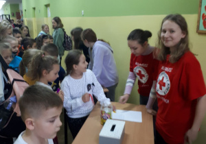 Akcja PCK w szkole.