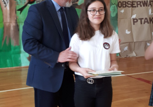 Organizator i uczennica naszej szkoły