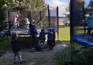 Zabawy na trampolinach