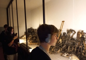 Wewnątrz budynku muzeum
