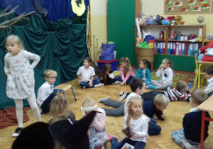 Wypoczynek małych czarodziejów.