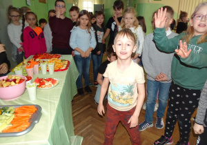 Owoce i warzywa za ćwiczenia