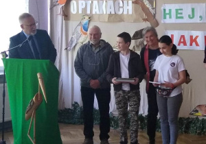 Nagrodzeni uczestnicy konkursu- "Puszczyki"