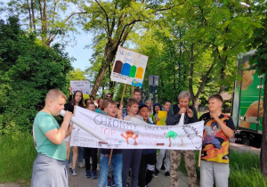 Działacze na ulicy