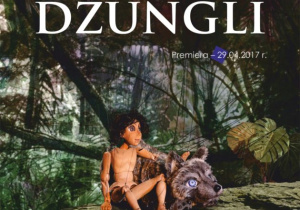 plakat do spektaklu KSIĘGA DŻUNGLI