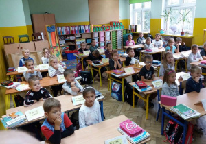 O bezpiecznej drodze do szkoły w 1b.