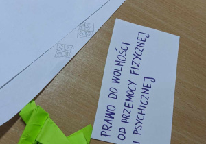Prawo do wolności od przemocy fizycznej i psychicznej