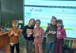 Darczyńcy z klas młodszych