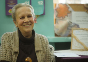 Pani Joanna Modrzejewska- prawnuczka Marii Konopnickiej.