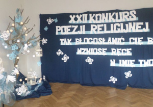 Konkurs poezji religijnej.