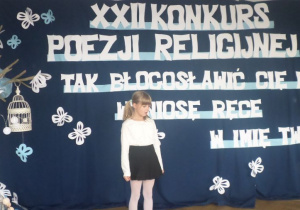 Konkurs poezji religijnej.