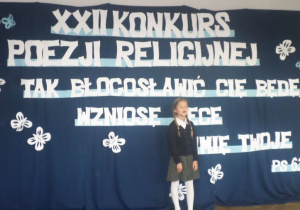 Konkurs poezji religijnej.