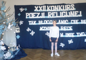 Konkurs poezji religijnej.