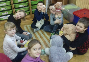 Zabawy w małych grupach.