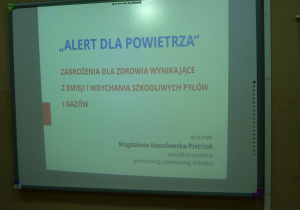 Warsztaty: ALERT DLA POWIETRZA