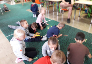 Wycieczka uczniów 1a do biblioteki przy ul. Wilczej.