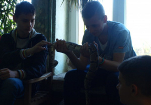 Warsztaty w zoo.