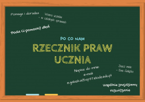 Rzecznik praw ucznia.