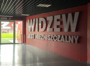 Klasa 8a z wizytą na stadionie RTS WIDZEW