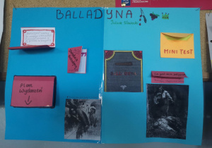 Balladyna- lapbook