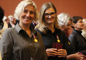 Pani Dyrektor uhonorowana medalem