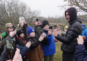 Sesja fotograficzna z grubodziobem