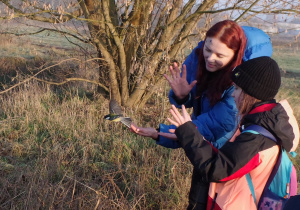 Wiktoria i sikorka bogatka