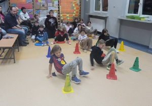 wyścigi pajączków z woreczkami